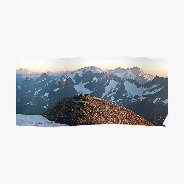 At the Top of the World - North Cascades N. P. Poster