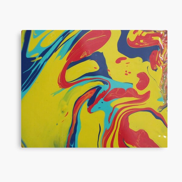 Yellow Gumbo Metal Print