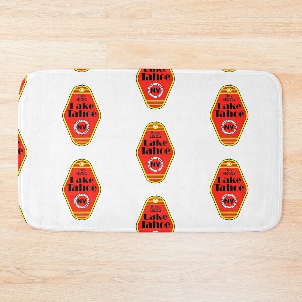 Item preview, Lake Tahoe Nevada Vintage Key Ring Fob Tag Hotel Motel Tags designed and sold by DESTINATIONS DECAL DOS.