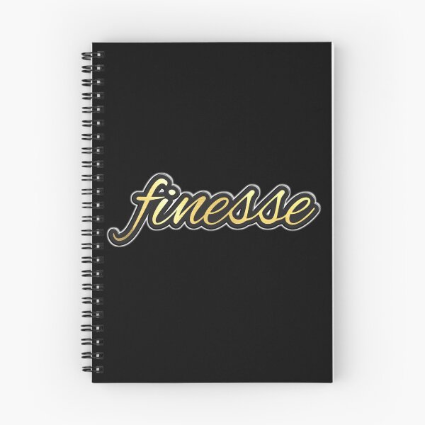 Item preview, Shiny black and gold FINESSE word design designed and sold by smARTwork.