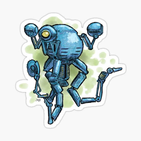 Mr Handy Sticker