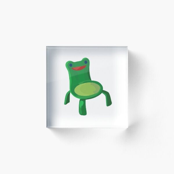 Froggy Chair Acrylic Block