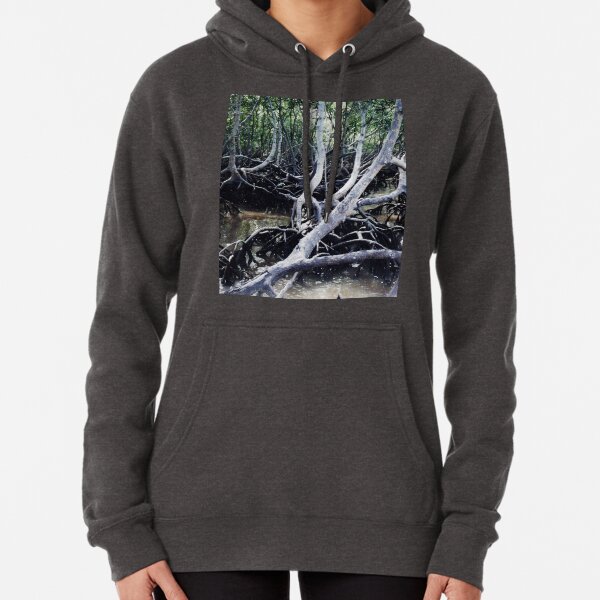 Mangroves Swamp Coastal Tropical Trees, Brasil Pullover Hoodie