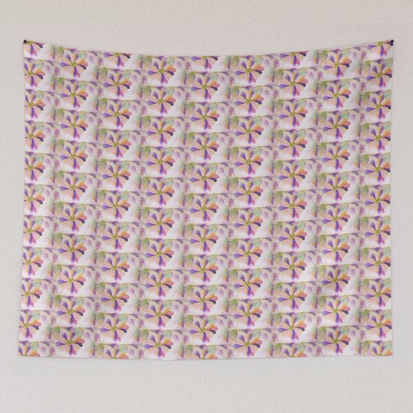 Item preview, flowers of color swirls designed and sold by Tonyasartprints.