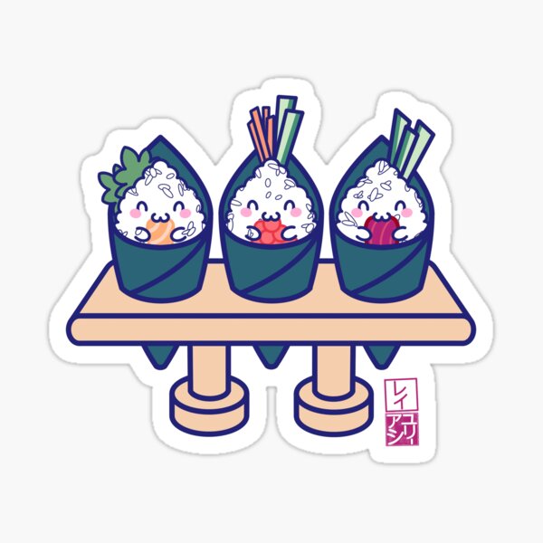 Kawaii Temaki Sticker