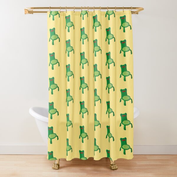 Froggy Chair Shower Curtain