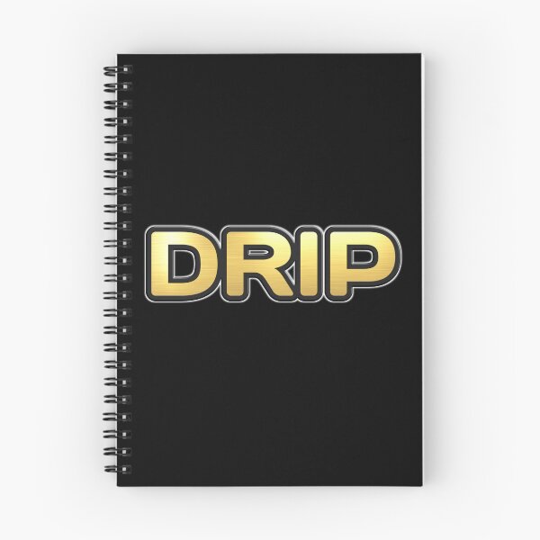 Item preview, Shiny black and gold DRIP word design ver.2 designed and sold by smARTwork.