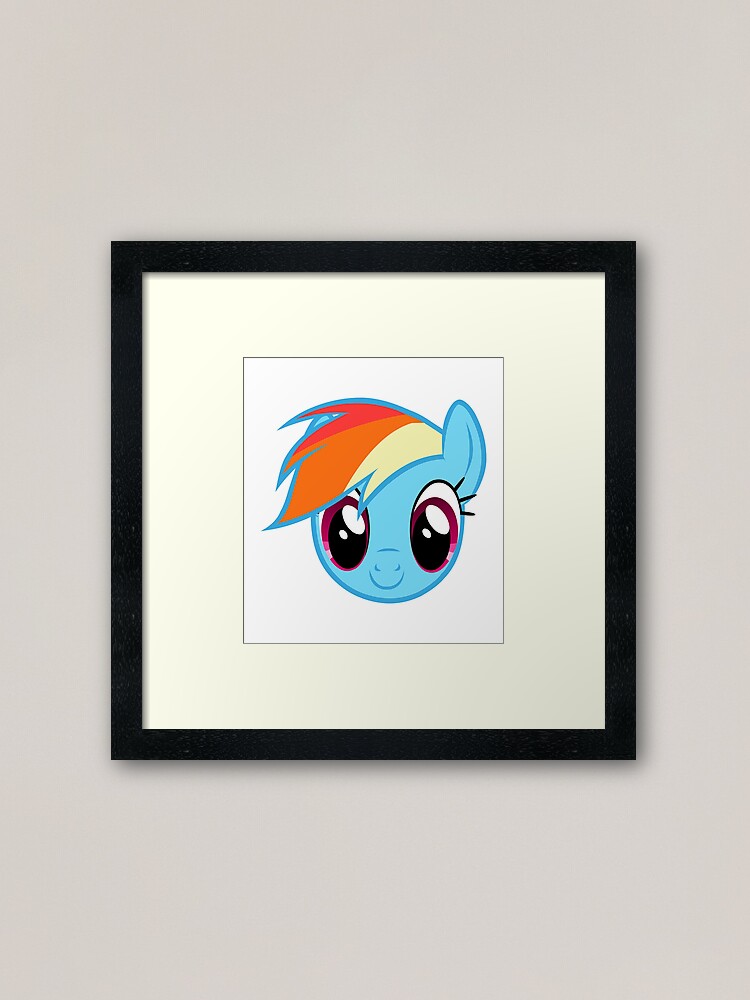 Rainbow Dash My Little Pony Friendship is Magic Art Print 