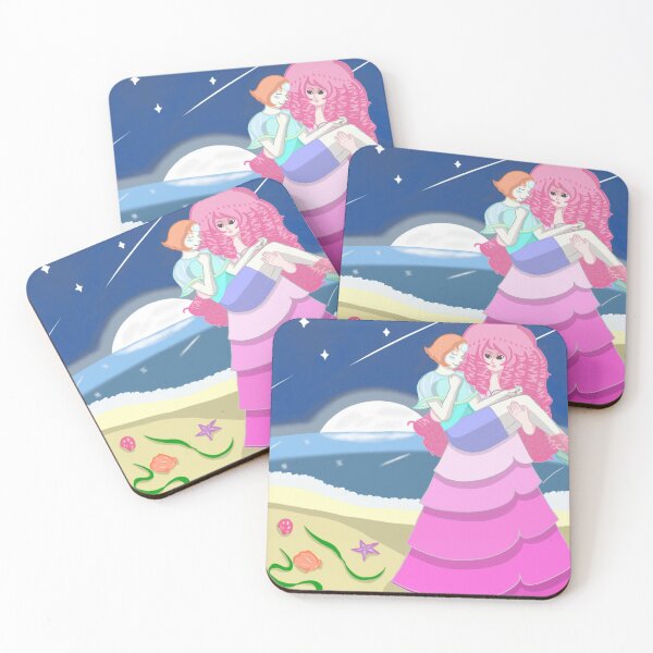 Midnight stroll Coasters (Set of 4)