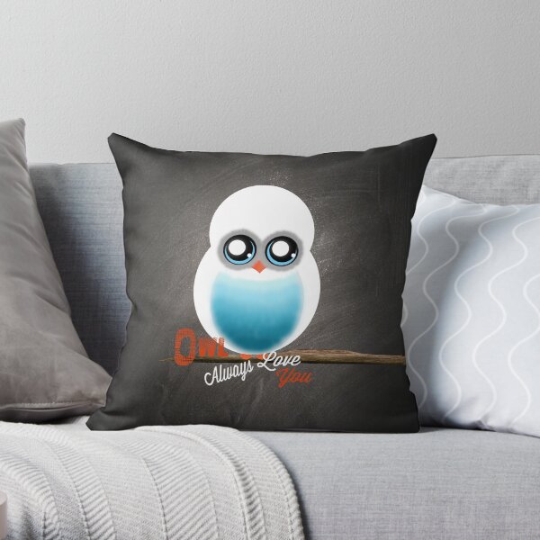 Owl Always Love You Throw Pillow