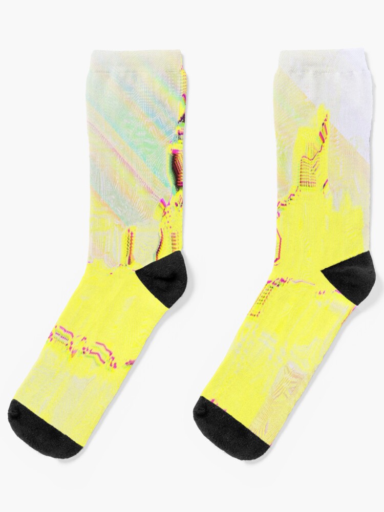 yellow sock yeezy