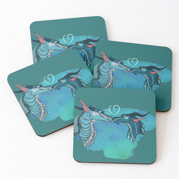 Item preview, Tsunami y Riptide the Seawings desde Wings of Fire designed and sold by AmberKaylee.