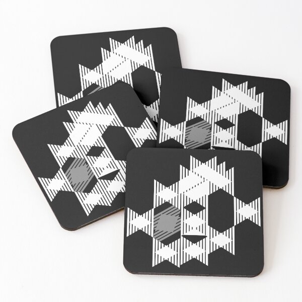 Item preview, Techno Black and White Inverted designed and sold by Sharon Schwalbe.