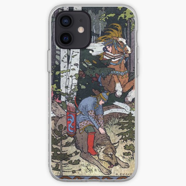 Ivan and the Wolf - Ivan Bilibin iPhone Soft Case