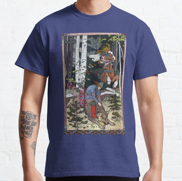 Ivan and the Wolf - Ivan Bilibin Classic T-Shirt