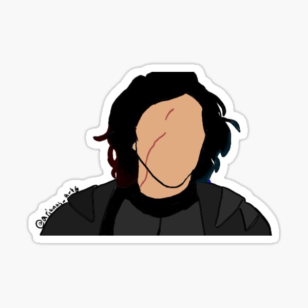 Vista previa del artículo con la obra «Ben Solo», diseñado y vendido por ArianaIsACoward.