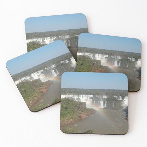 Item preview, Iguazu Iguassu Waterfall Landscape Panorama Scenery Rainbow designed and sold by worldways.