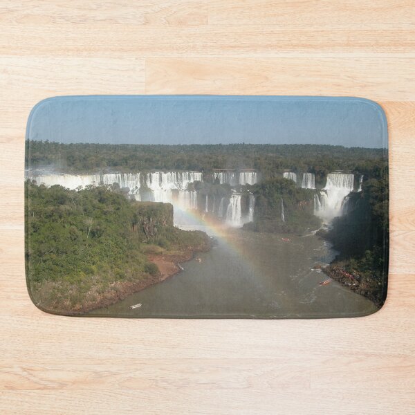 Item preview, Iguazu Iguassu Waterfall Landscape Panorama Scenery Rainbow designed and sold by worldways.