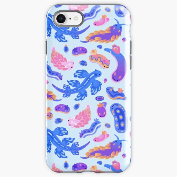 Sea slug - pastel blue iPhone Tough Case