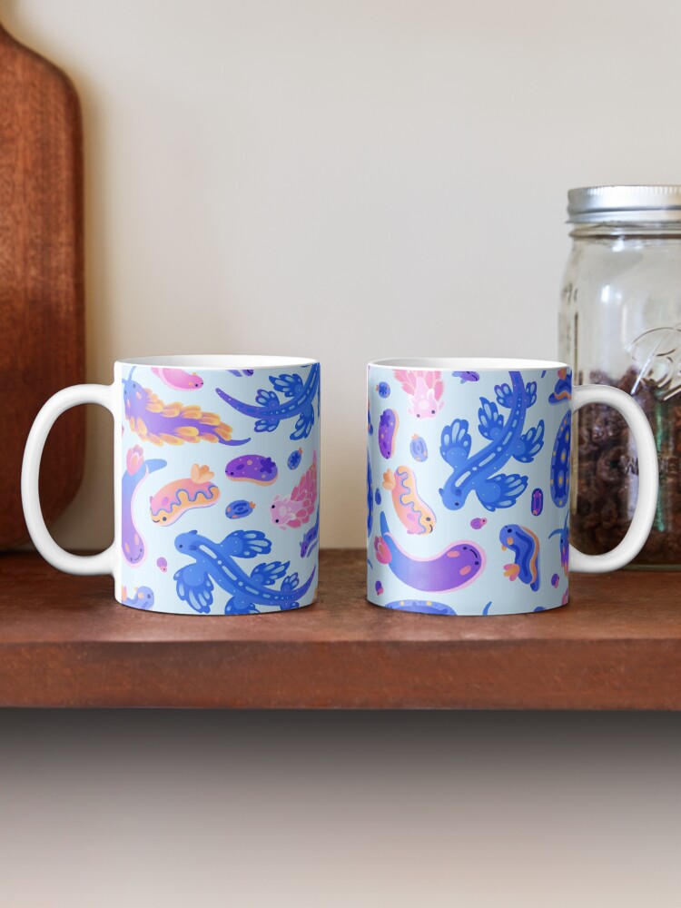 Sea slug - pastel blue Coffee Mug