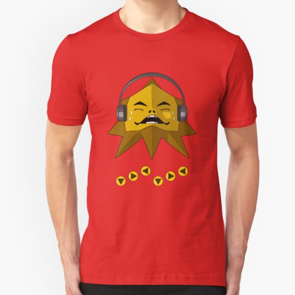 Wohin bewegst du den stoischen Anführer der Goronen mit dieser optimistischen Melodie, die du jetzt wahrscheinlich noch in deinem Kopf hören kannst? Es ist eine Hommage daran Slim Fit T-Shirt