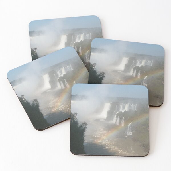 Item preview, Iguazu Iguassu Waterfall Rainbow Landscape Panorama Scenery  designed and sold by worldways.