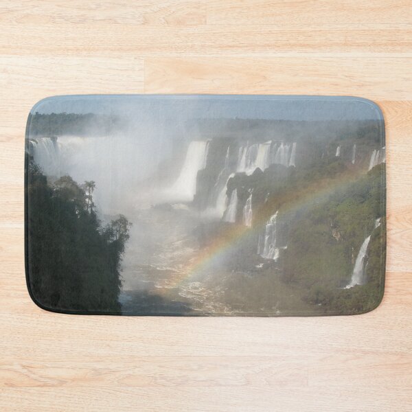 Item preview, Iguazu Iguassu Waterfall Rainbow Landscape Panorama Scenery  designed and sold by worldways.
