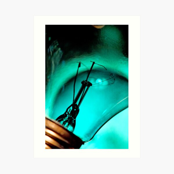 Obsolescent Incandescent Art Print