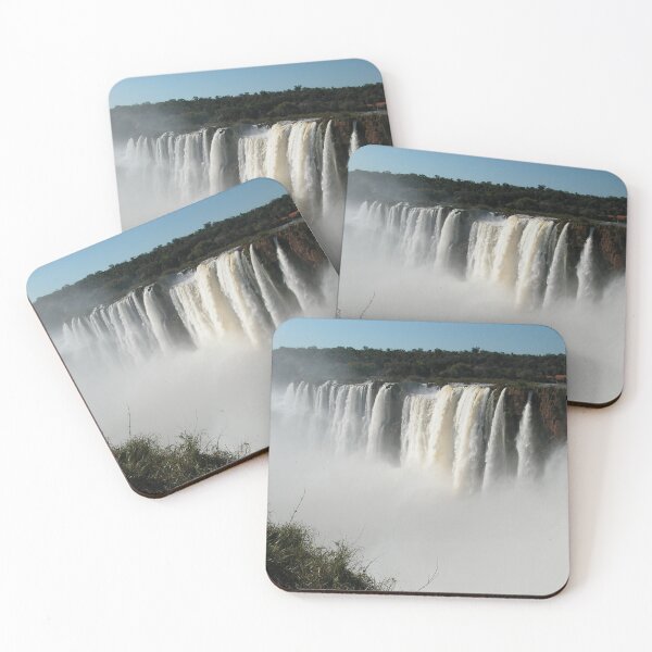 Item preview, Iguazu Iguassu Waterfall Landscape Panorama Scenery Mist, Brazil Argentina designed and sold by worldways.