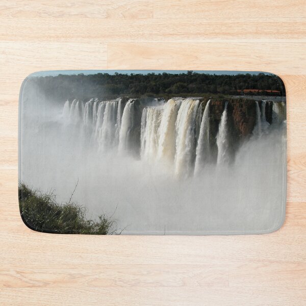 Item preview, Iguazu Iguassu Waterfall Landscape Panorama Scenery Mist, Brazil Argentina designed and sold by worldways.
