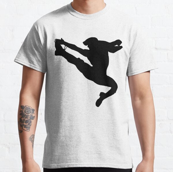 Jumping Newsies Newsboy White Background Classic T-Shirt