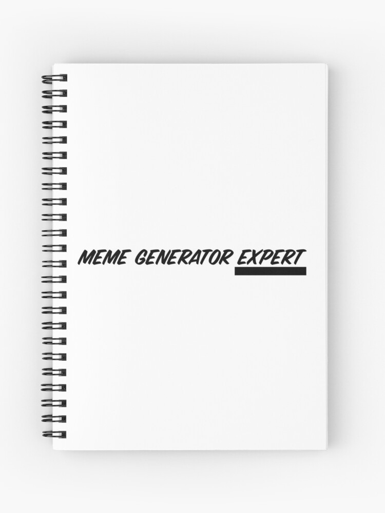 Meme Template Spiral Notebooks for Sale