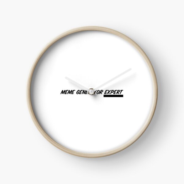 Meme Generator Clocks for Sale