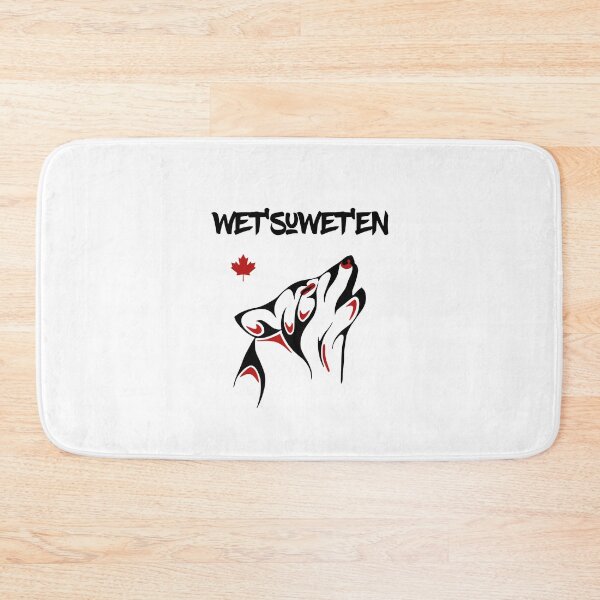 Item preview, Wet'suwet'en Howling Wolf Haida Style Tattoo Color designed and sold by TinyStarCanada.