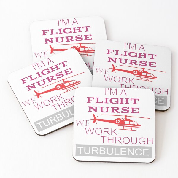 Item preview, Flight Nurse We Work Through Turbulence designed and sold by BigBlueD56.