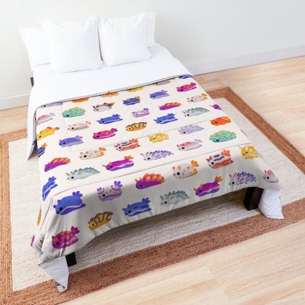 Sea Slug Day - bright Comforter
