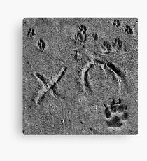 Love Letter From My Dog.2 Canvas Print