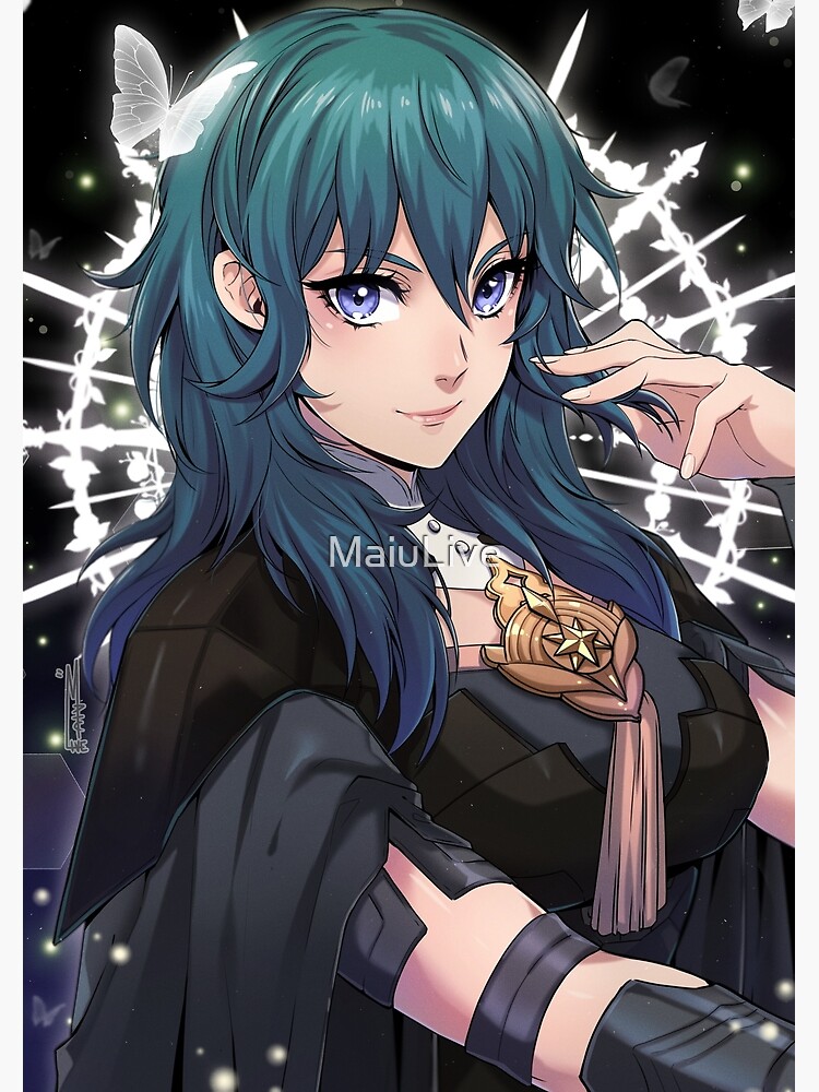 "Female Byleth" Poster by MaiuLive | Redbubble