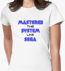 Master the system Women's Fitted T-Shirt