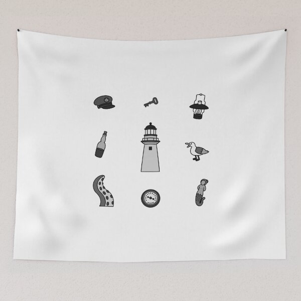 Item preview, The Lighthouse designed and sold by SideQuestDoodles.