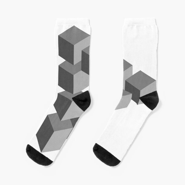 Triangle 2D shape Socks