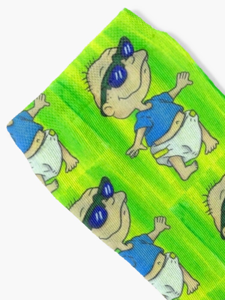 Cool Rad Tommy Pickles Rugrats Little Dude Sunglasses Socks For Sale By Abbysradart Redbubble 8063
