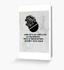 Brave New World Greeting Card