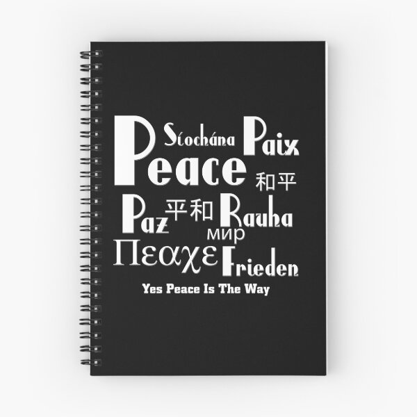 Item preview, Peace Multi-Language Typography Design designed and sold by Xzendor7 Digital Art Creations.
