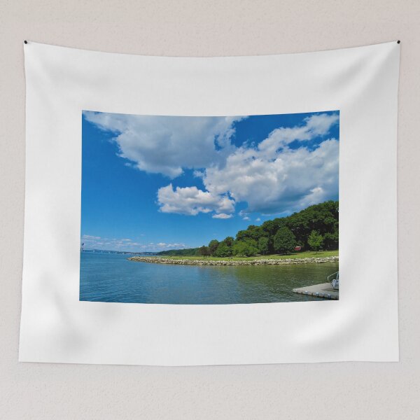 Item preview, Blue Sky Over The River designed and sold by GDGCreations.