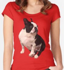 Polygonal Cork Women's Fitted Scoop T-Shirt