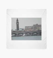 Classic Erie Lackawanna Ferry and Train Terminal, Hoboken, Jersey City Scarf