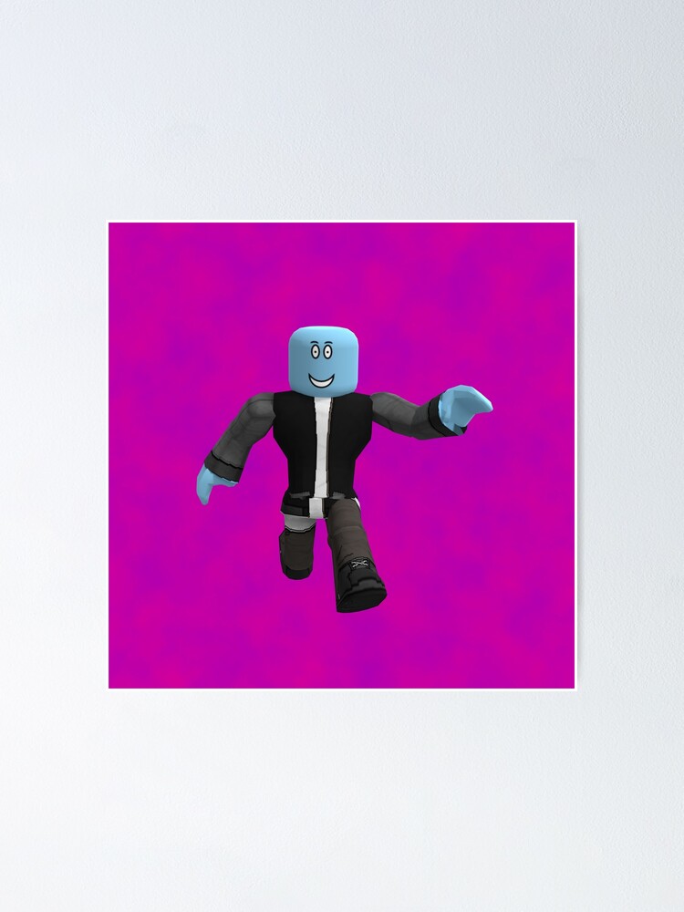 Go Ozzy Roblox Poster By Jobel Redbubble - roblox character measurements