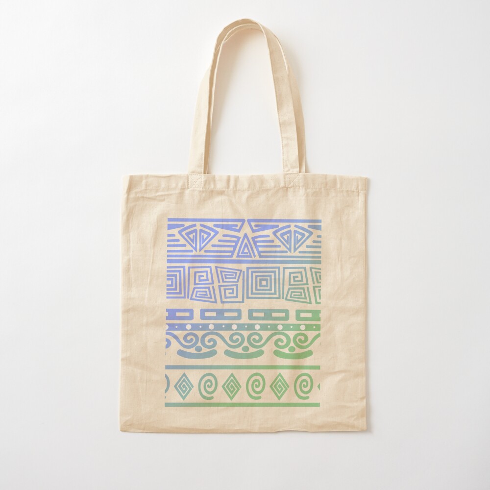 tribal tote bag