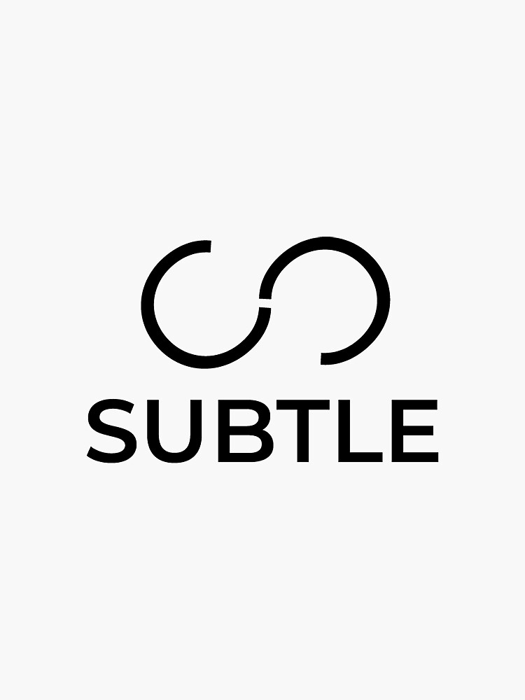 Subtle Logo by subtleclothing